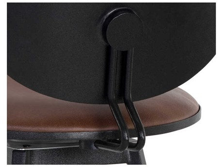Ember Swivel Barstool Bravo Cognac