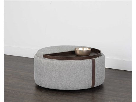 Borelli Wheeled Storage Ottoman