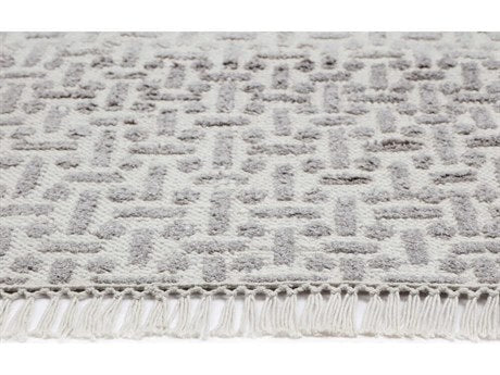 Ingrid Hand Knotted Rug Grey / Ivory