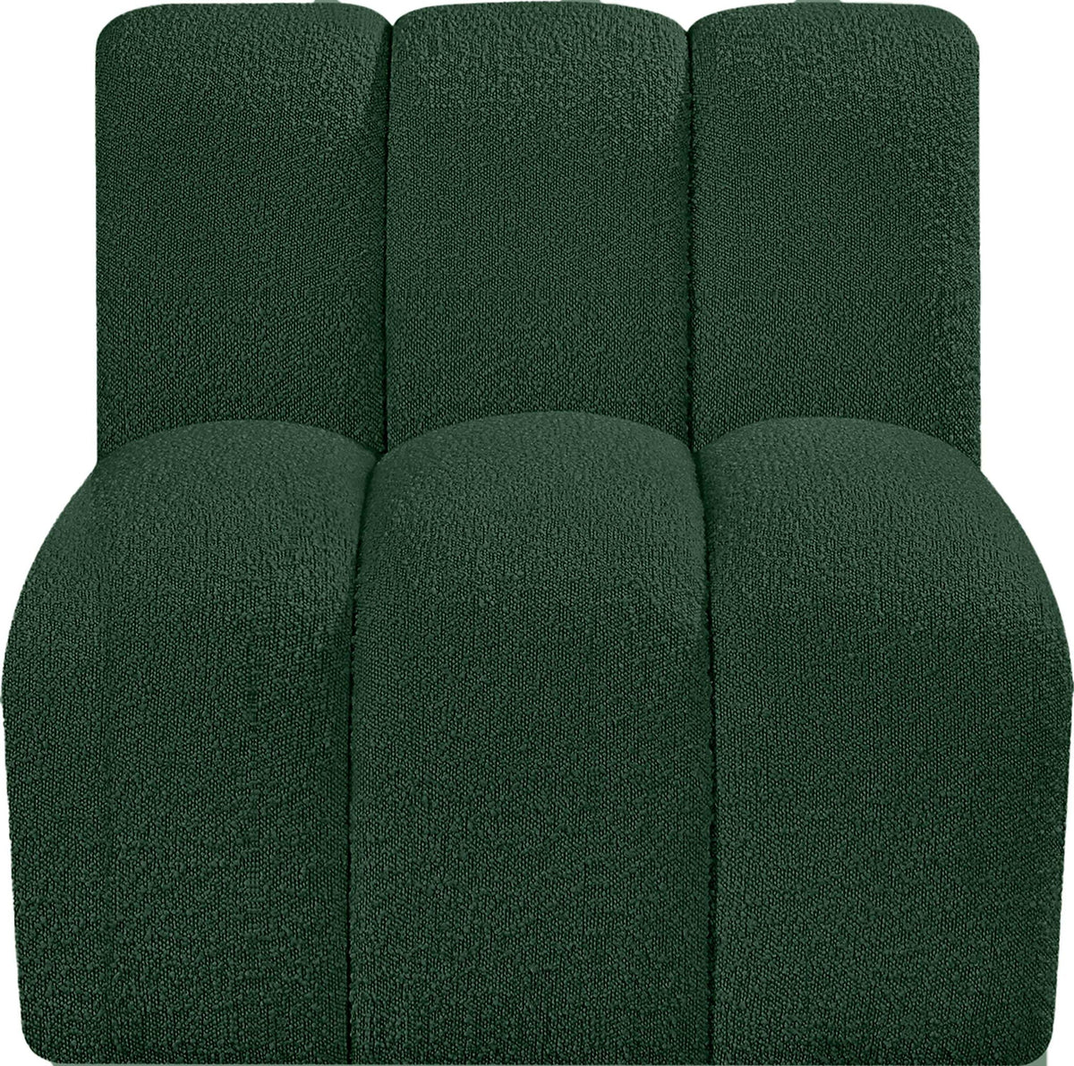 Arc - Boucle Fabric Straight Chair