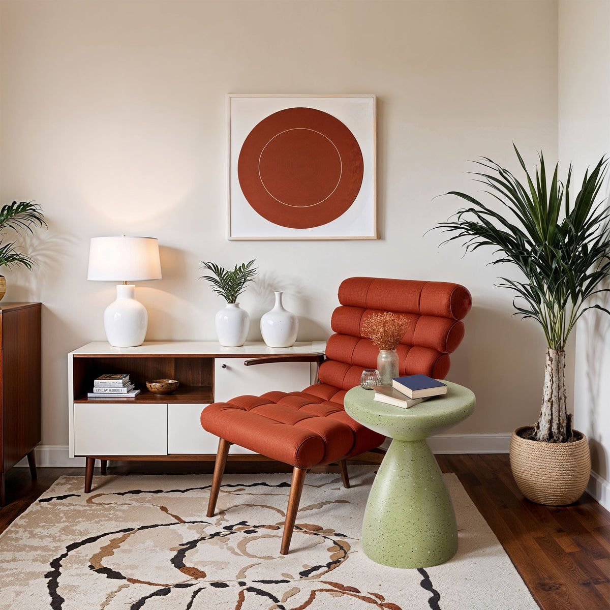Anika - Iron Terrazzo Table