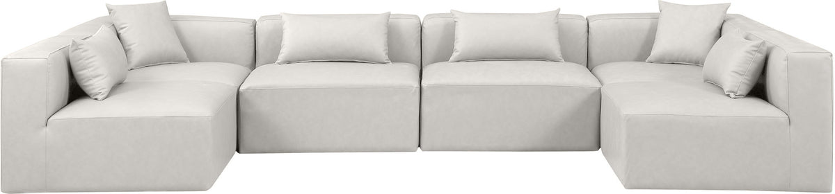 Cube - 6 Piece Modular Armless Sectional