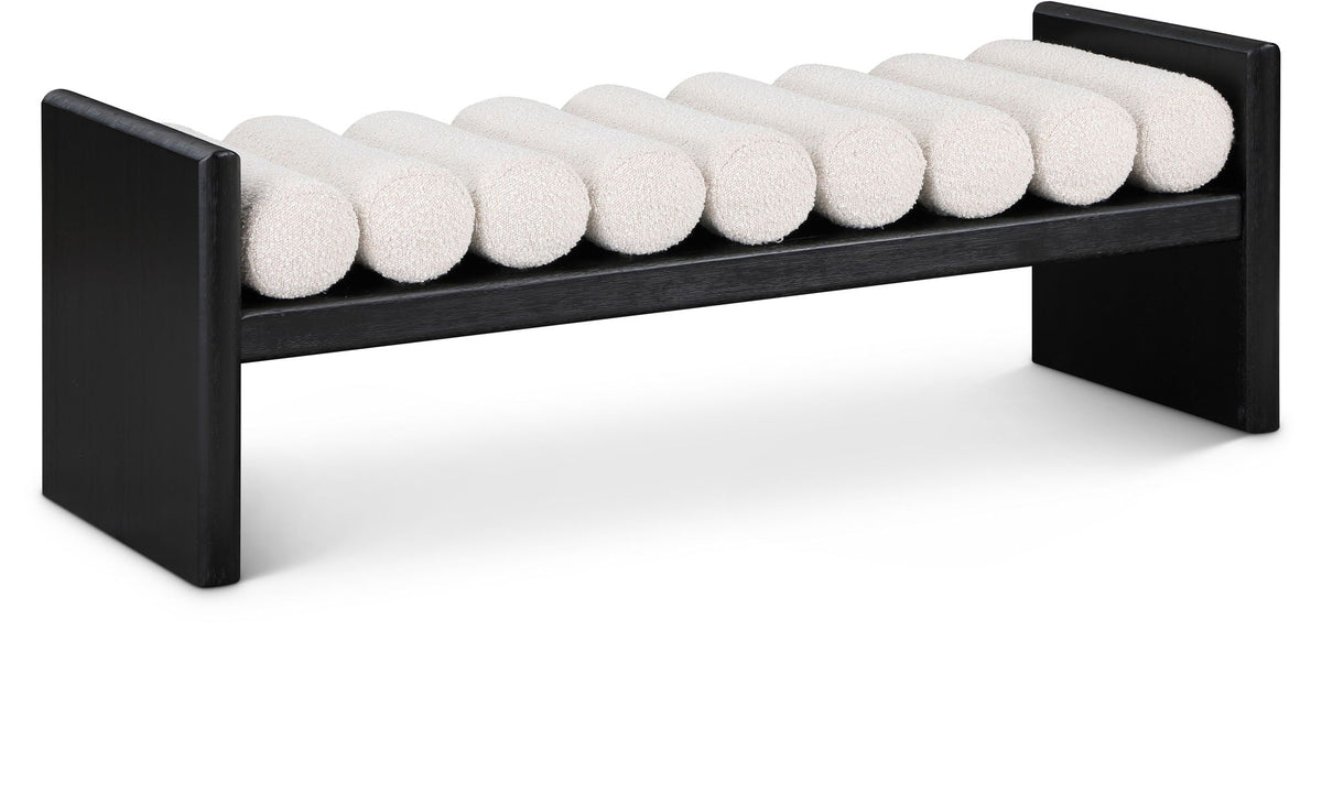 Waverly - Bench With Black Frame