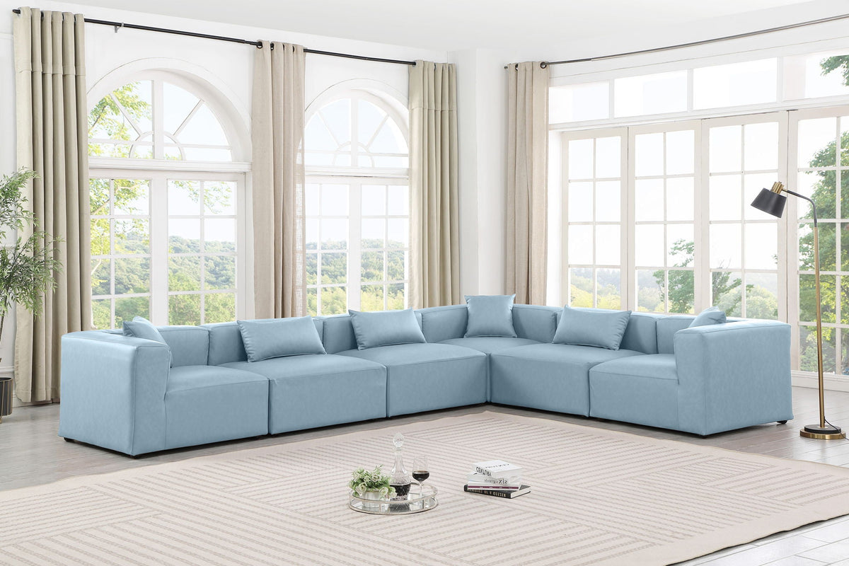 Cube - 6 Piece Modular Corner Sectional