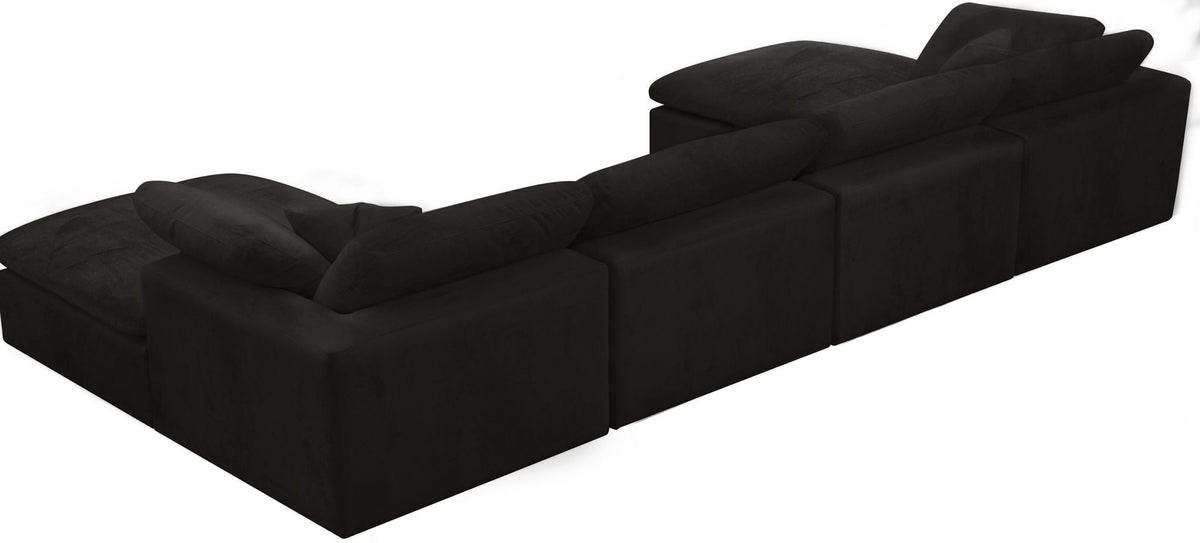 Cozy - 6 Piece Modular Double Chaise Sectional