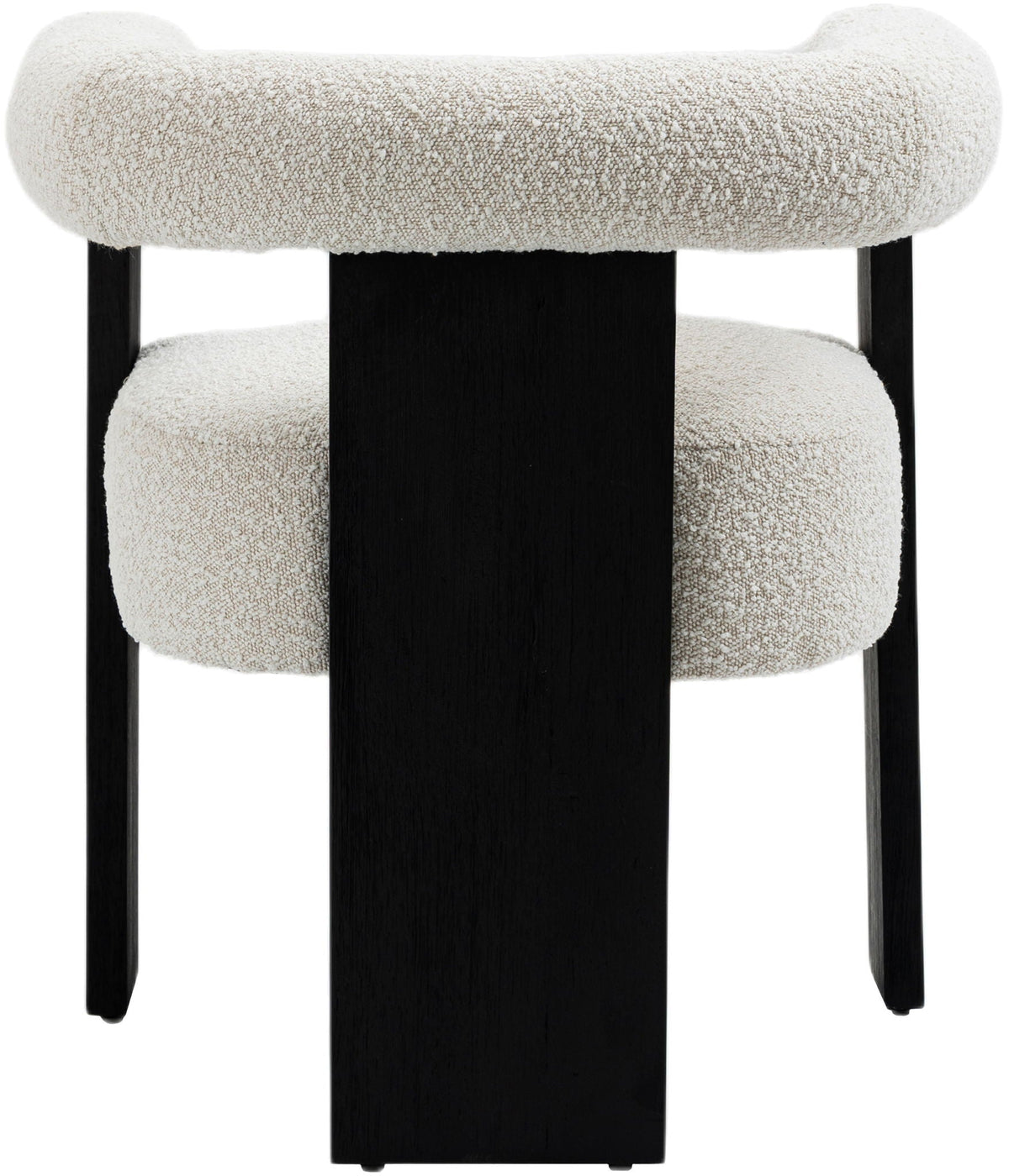 Barrel - Dining Chair - Black Legs