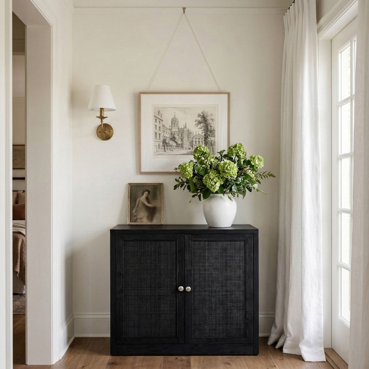 Vero - Solid Wood And Oak Venee Sideboard/Buffet