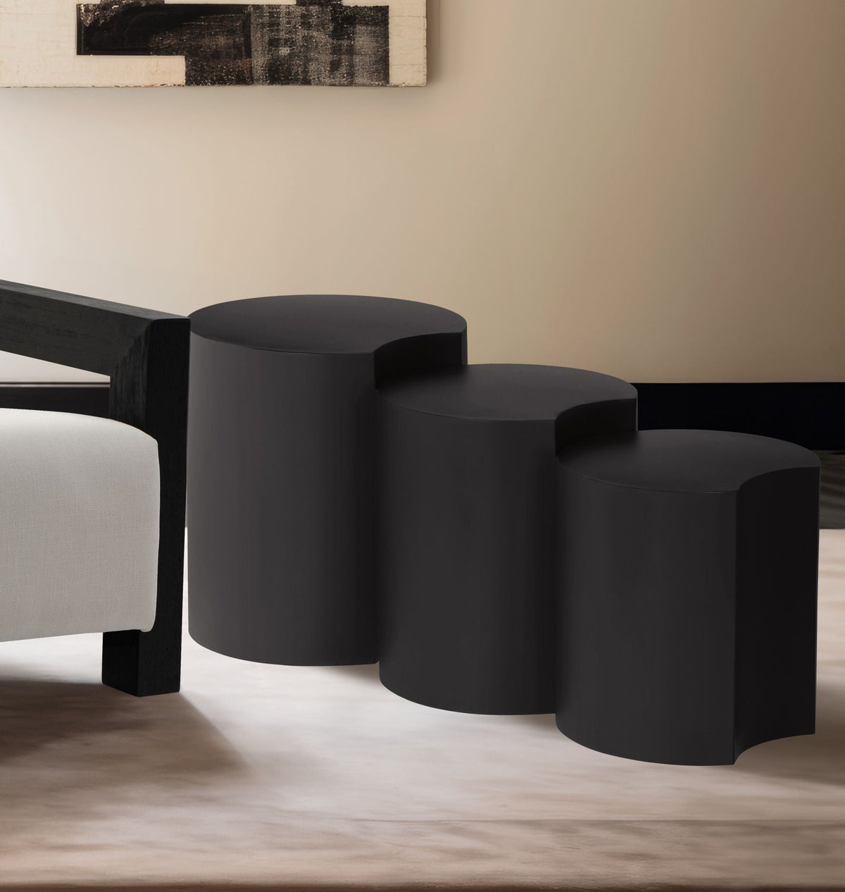 Dimple - 3 Piece Modular End Table