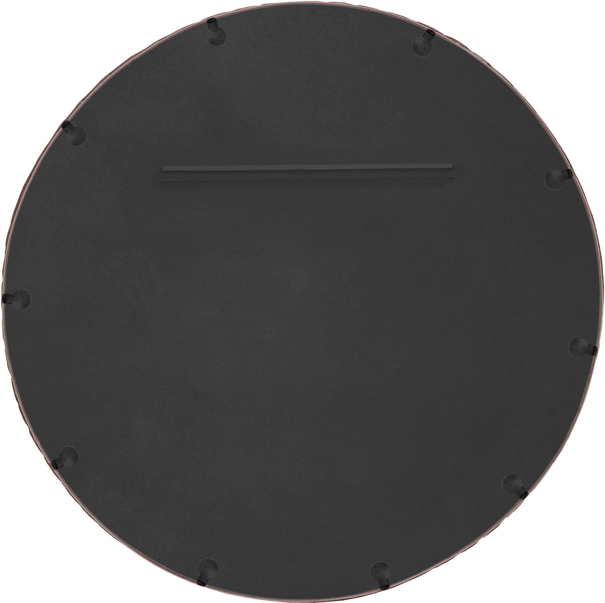 Hammer - Round Iron Mirror