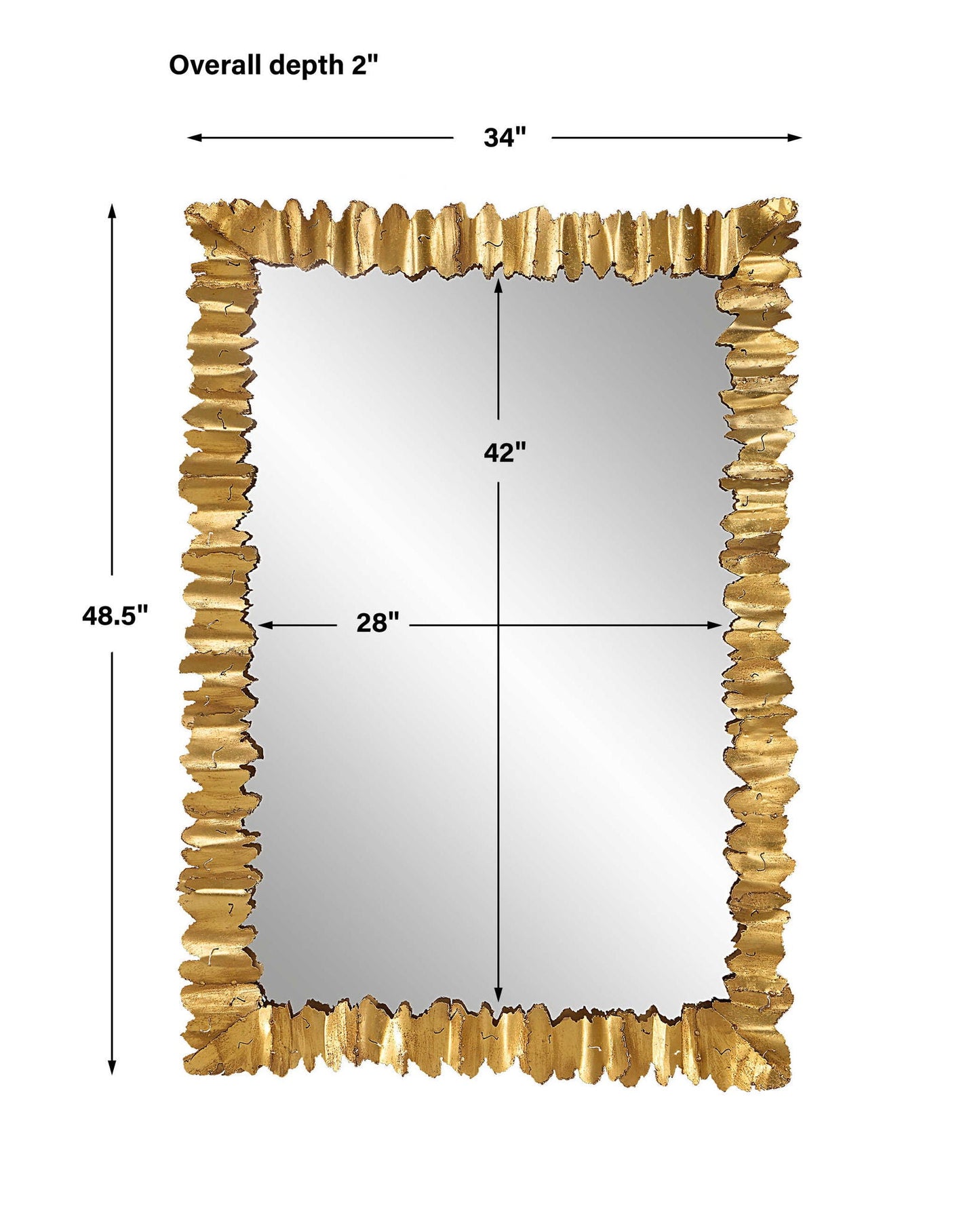 Lev - Mirror - Gold