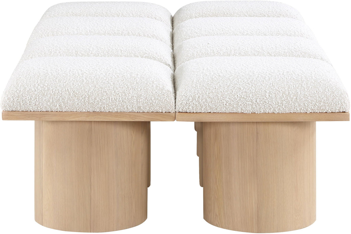 Pavilion - 8 Piece Modular Bench With Natural Base