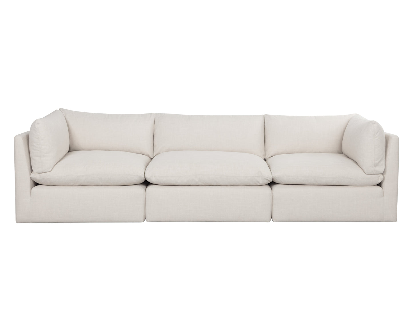 Reve Modular - Armless Chair - Effie Linen