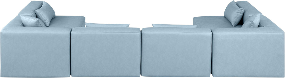 Cube - 6 Piece Modular Armless Sectional