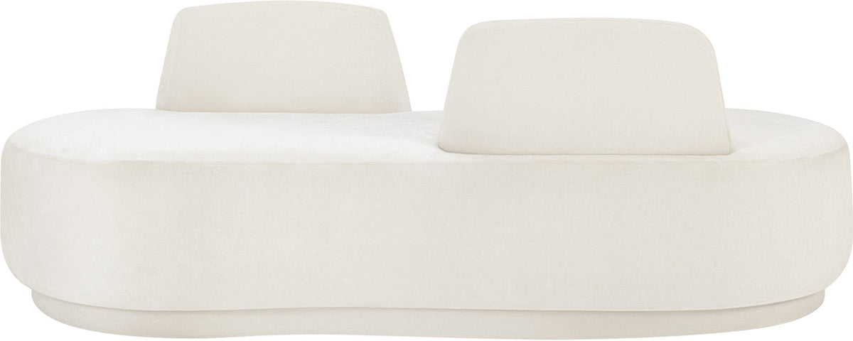 Argyle - Chenille Fabric Chaise / Loveseat