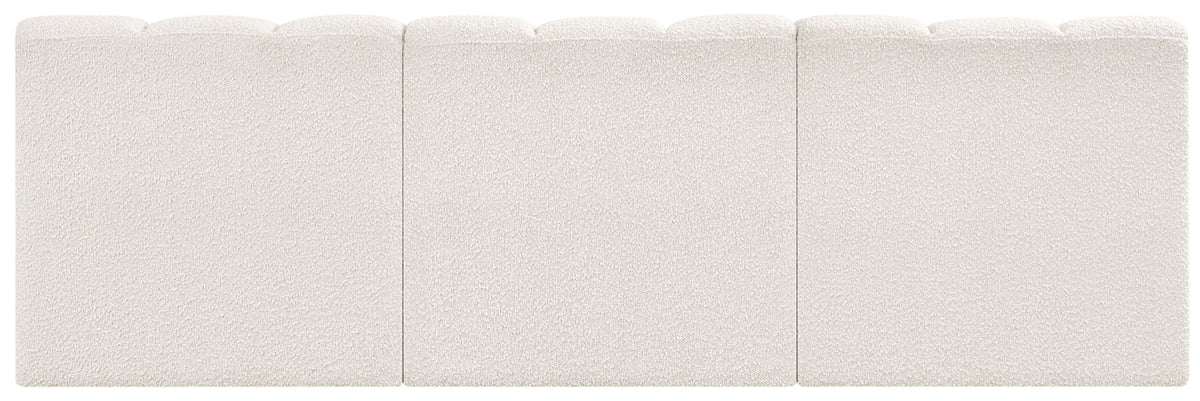 Arc - Boucle Fabric 3 Seats Modular Sofa