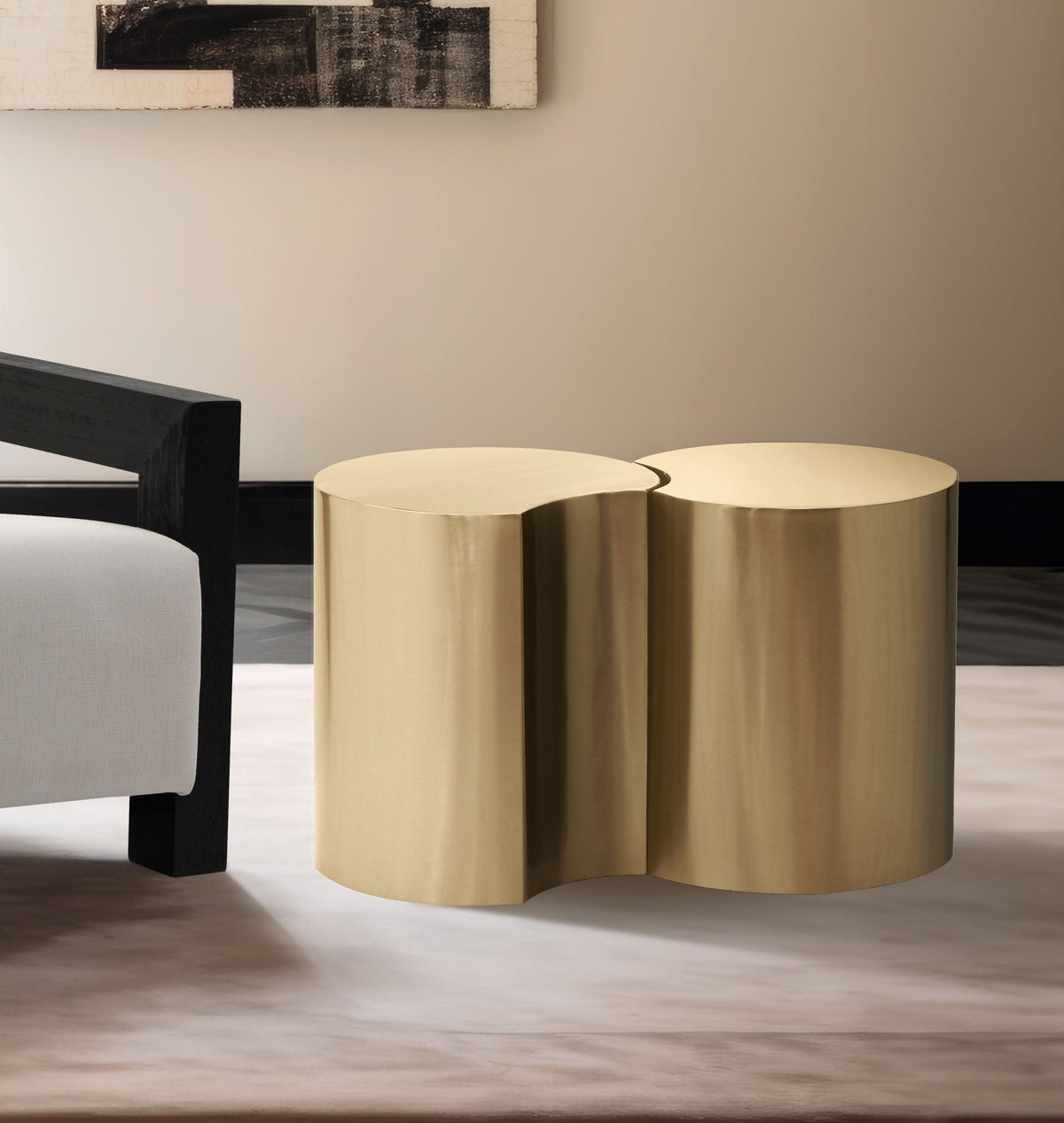 Dimple - 2 Piece Modular End Table