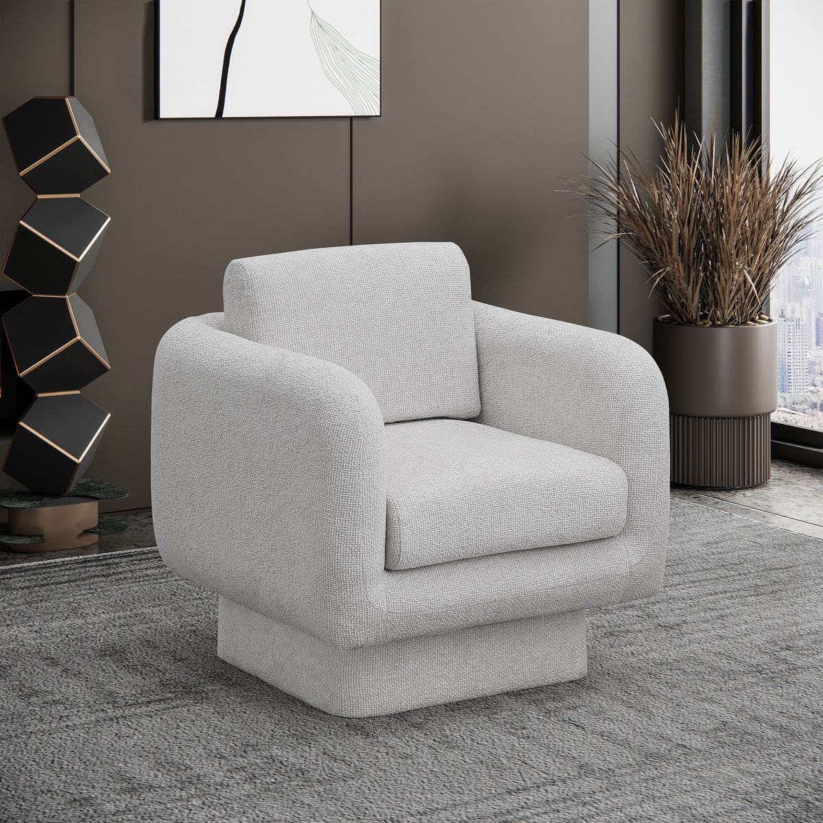 Alessandra - Swivel Accent Chair