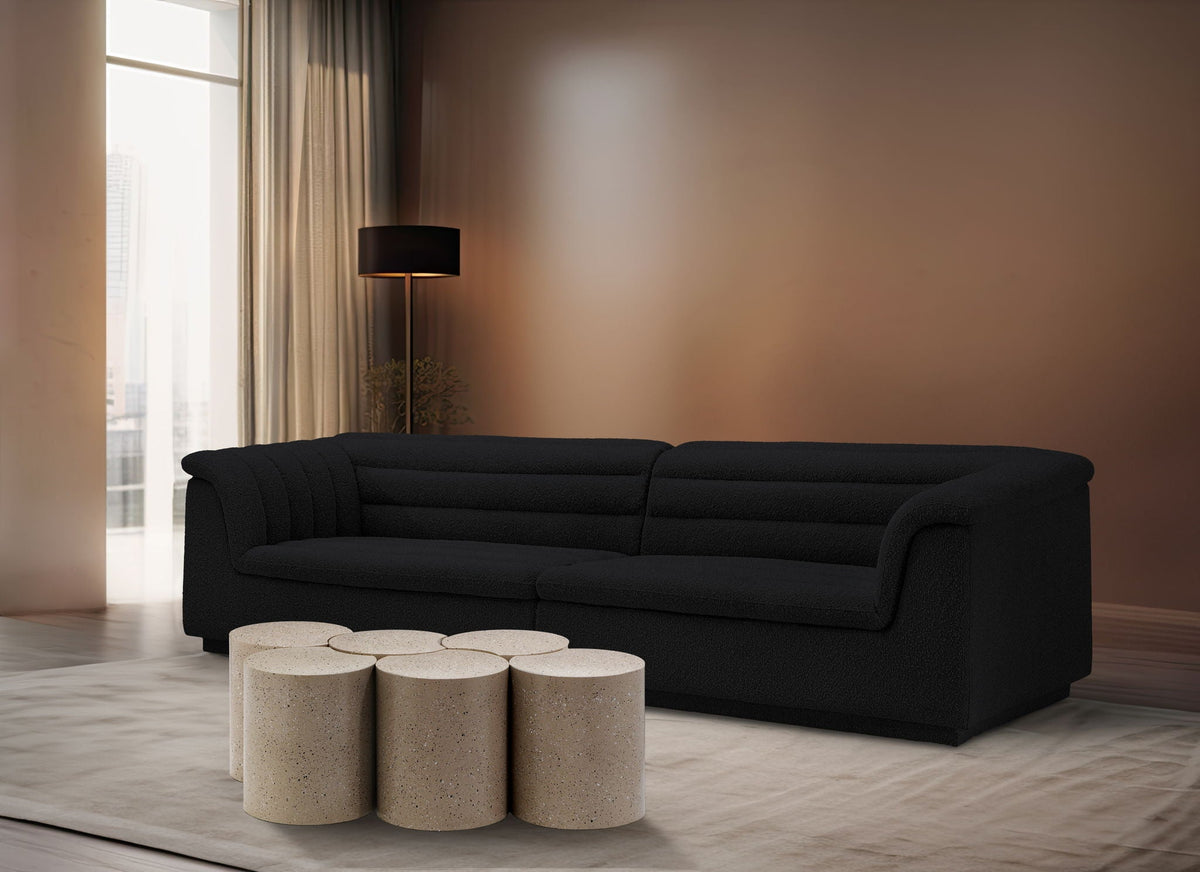 Dimple - 6 Piece Modular Coffee Table - Terazzo Finish