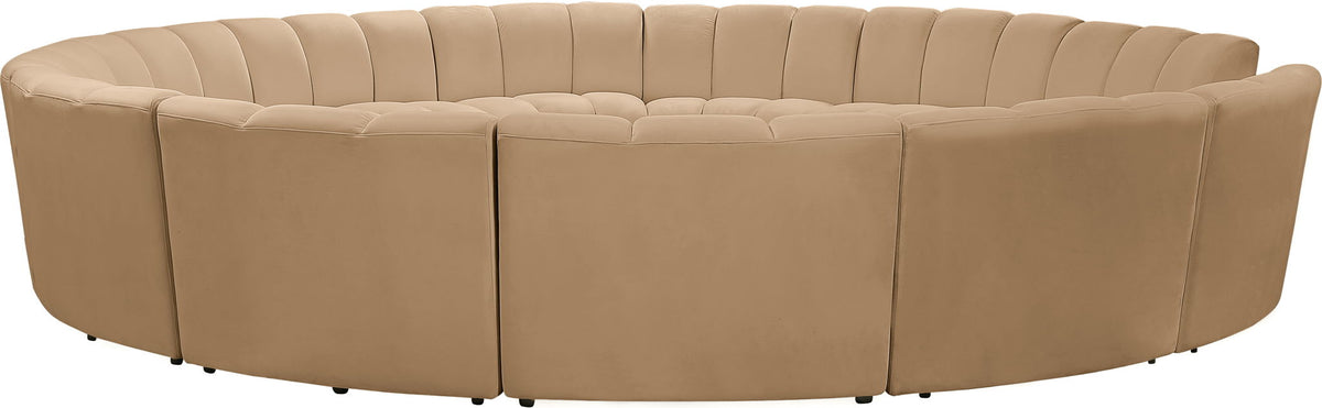 Infinity - 12 Piece Modular Sectional - Camel
