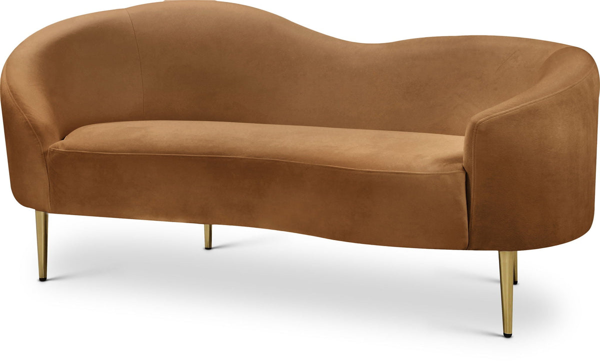 Ritz - Loveseat - Saddle