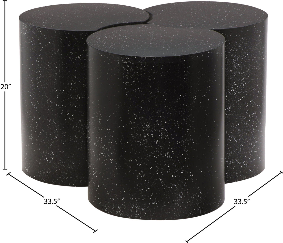 Dimple - 3 Piece Modular Coffee Table - Terazzo Finish