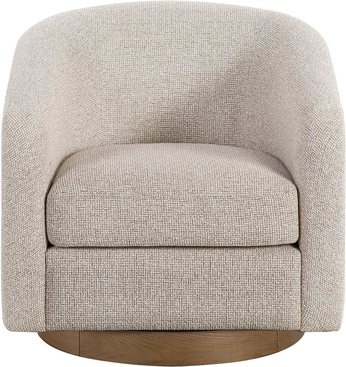 Modra - Performance Fabric Upholstered Swivel Accent Chair