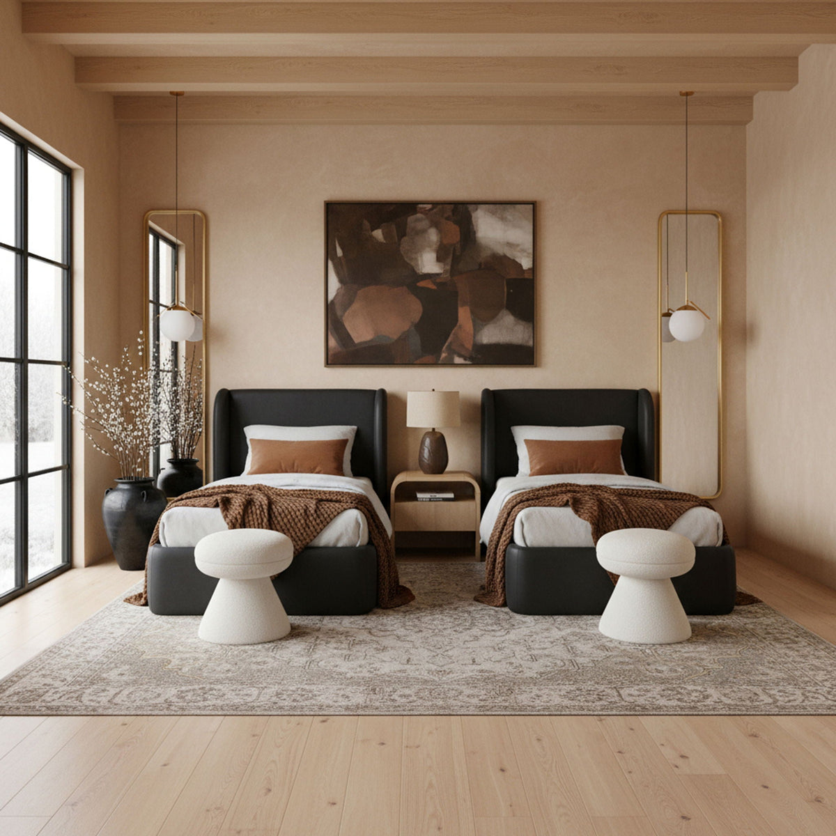 Warby - Upholstered Bed