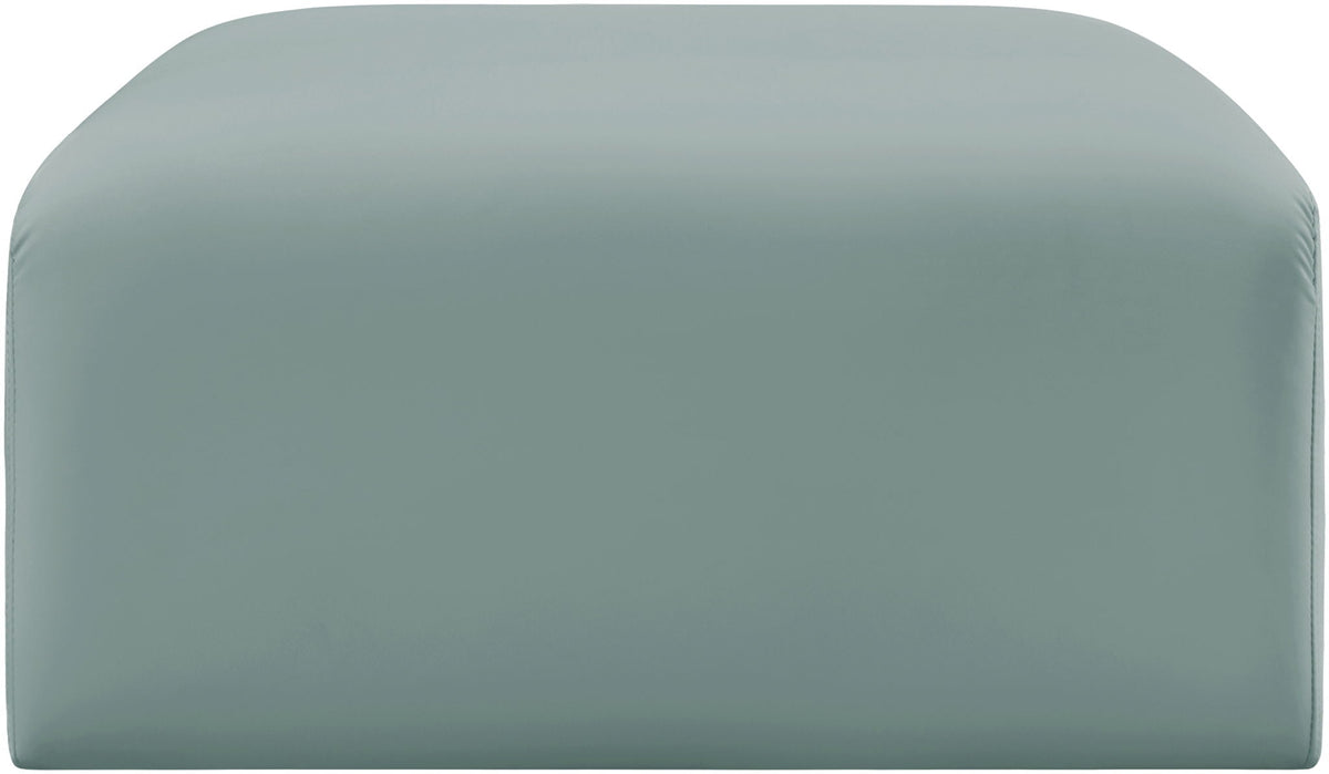 Arc - Faux Leather Ottoman