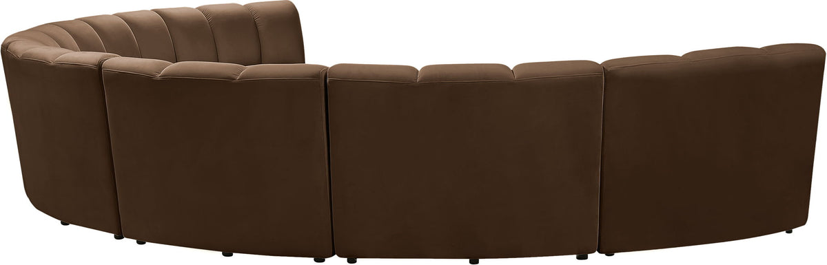 Infinity - 7 Piece Modular Sectional - Brown