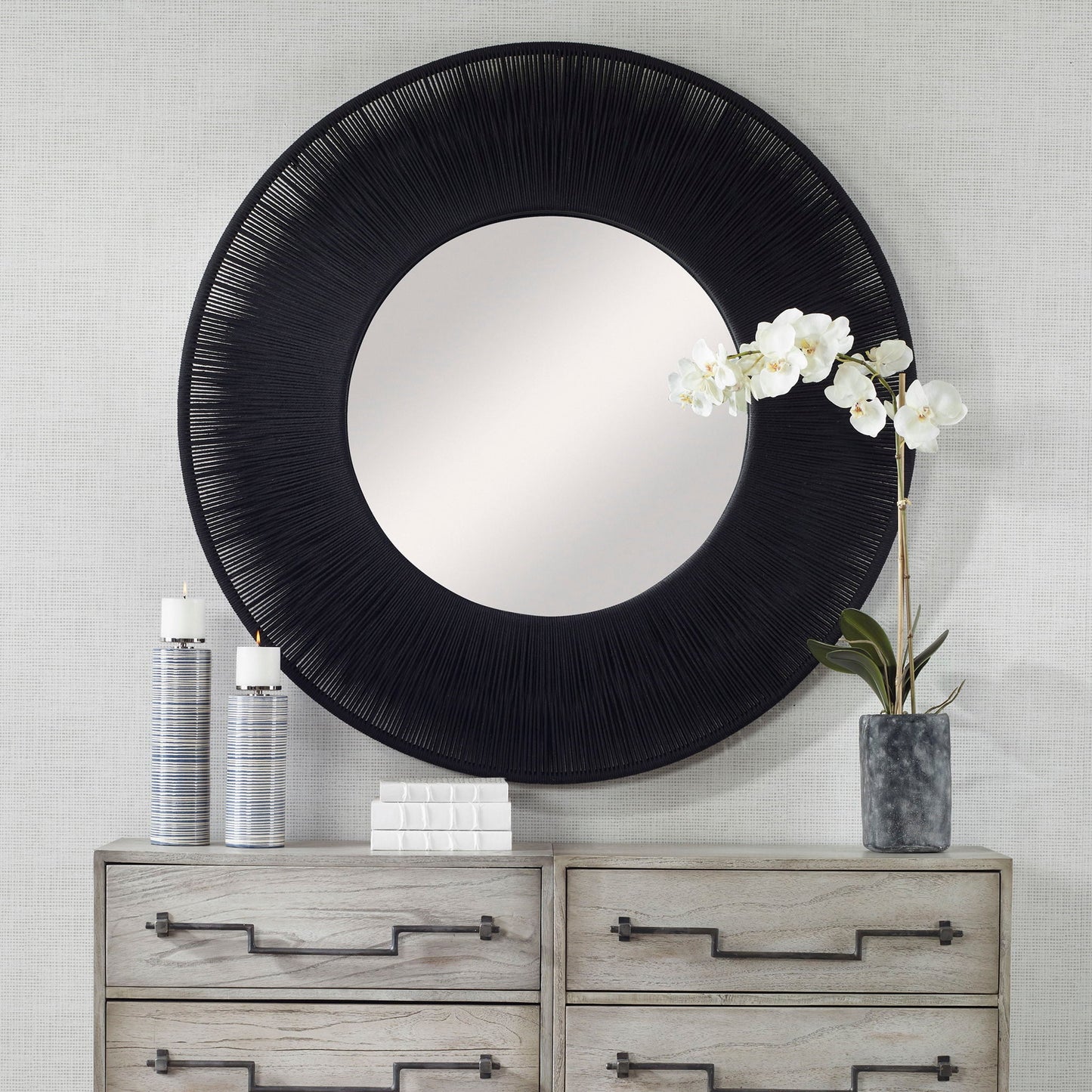 Sailor's Knot - Round Mirror