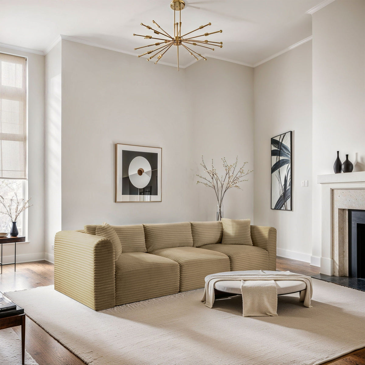 Shaggy - 3 Seat Modular Sofa