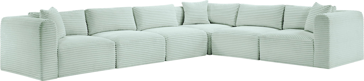 Shaggy - 6 Piece Modular Corner Sectional