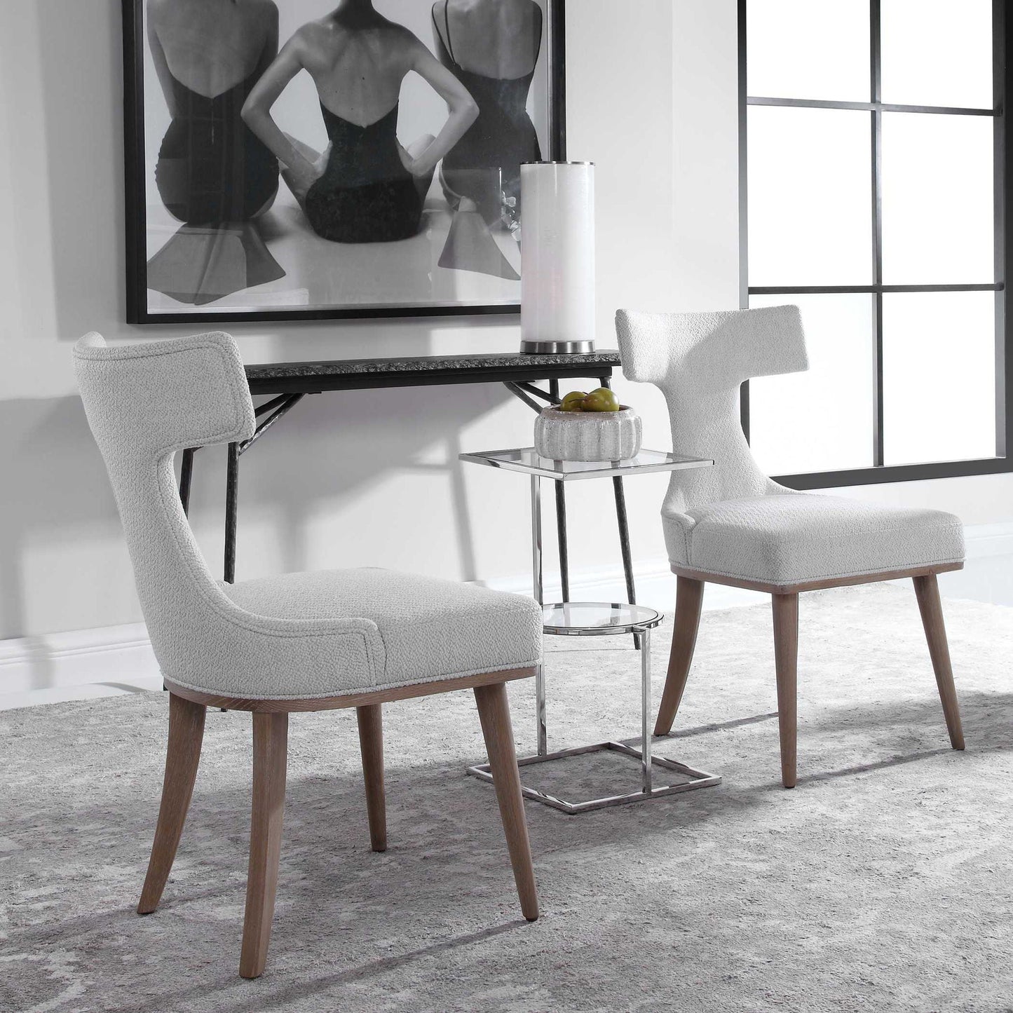 Klismos - Accent Chair (Set of 2) - White