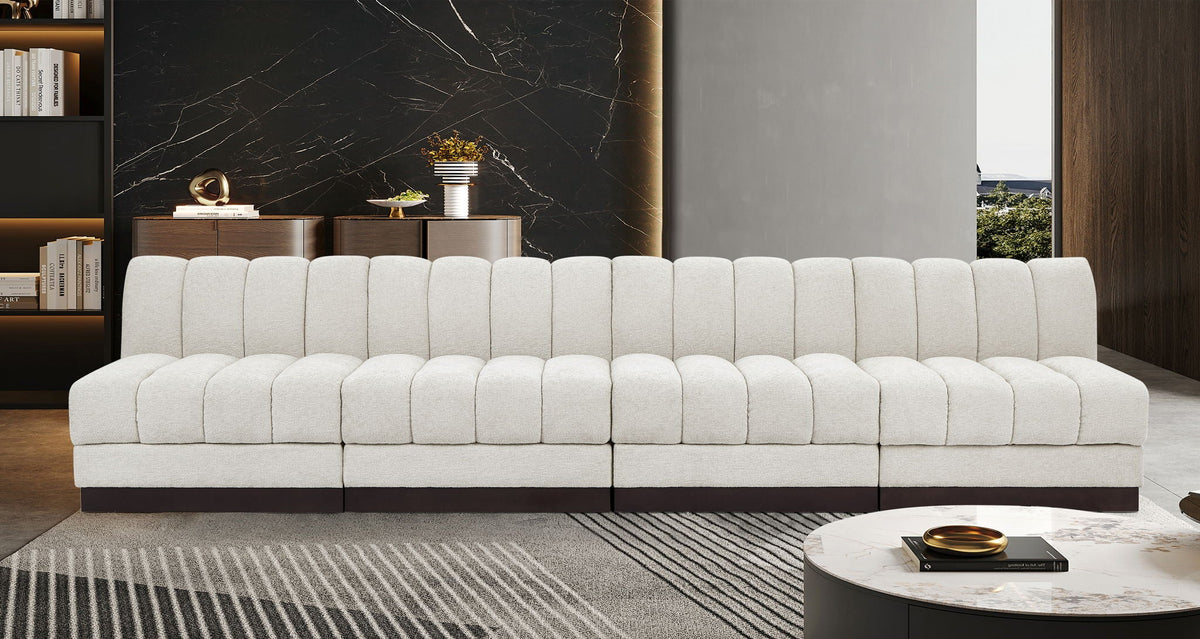Quinn - 4 Seat Modular Armless Sofa