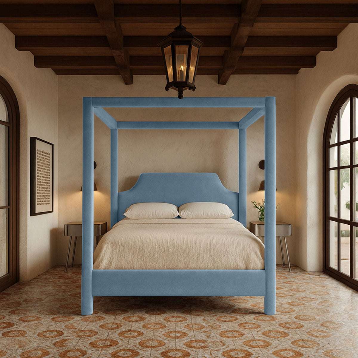 Dawson - Velvet Upholstered Bed