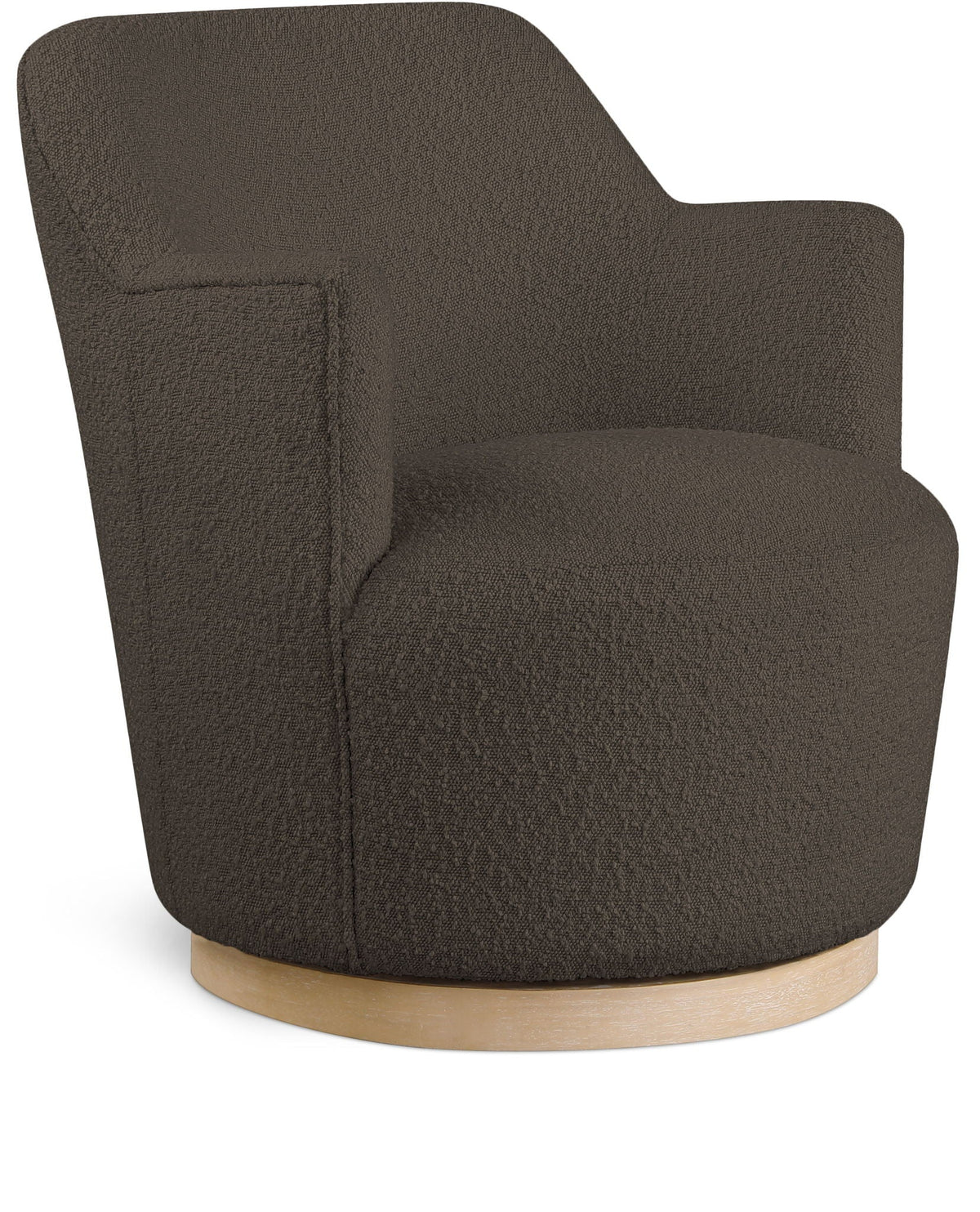 Clarita - Boucle Swivel Accent Chair