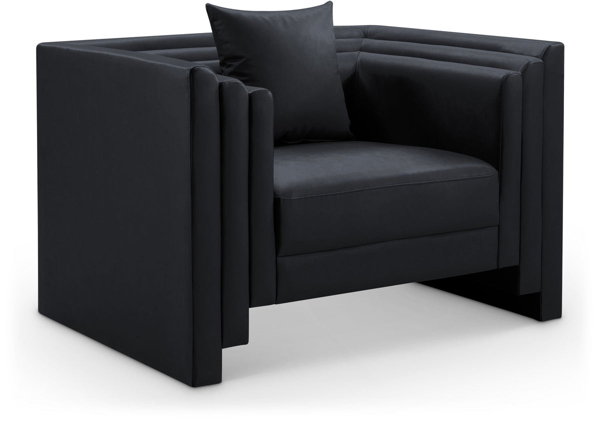 Everett - Vegan Leather Upholstered Chair