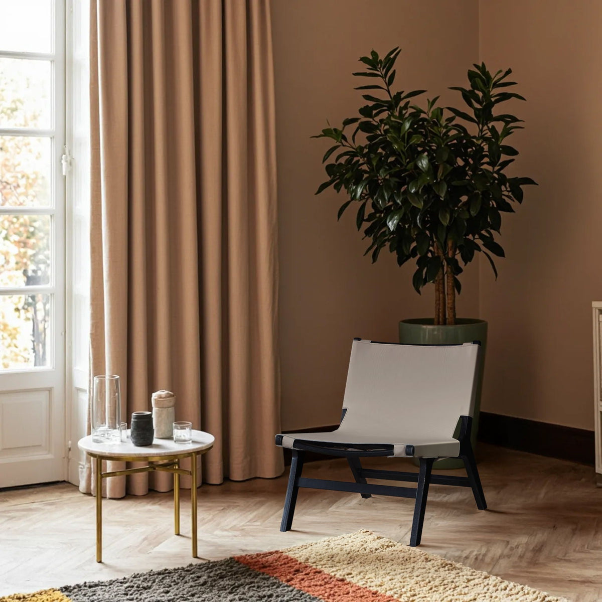 Rawlins - Accent Chair - Black Frame