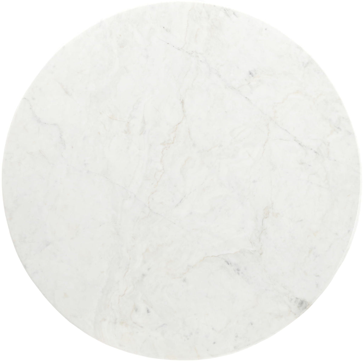 Liona - 42" Marble And Mango Wood Dining Table