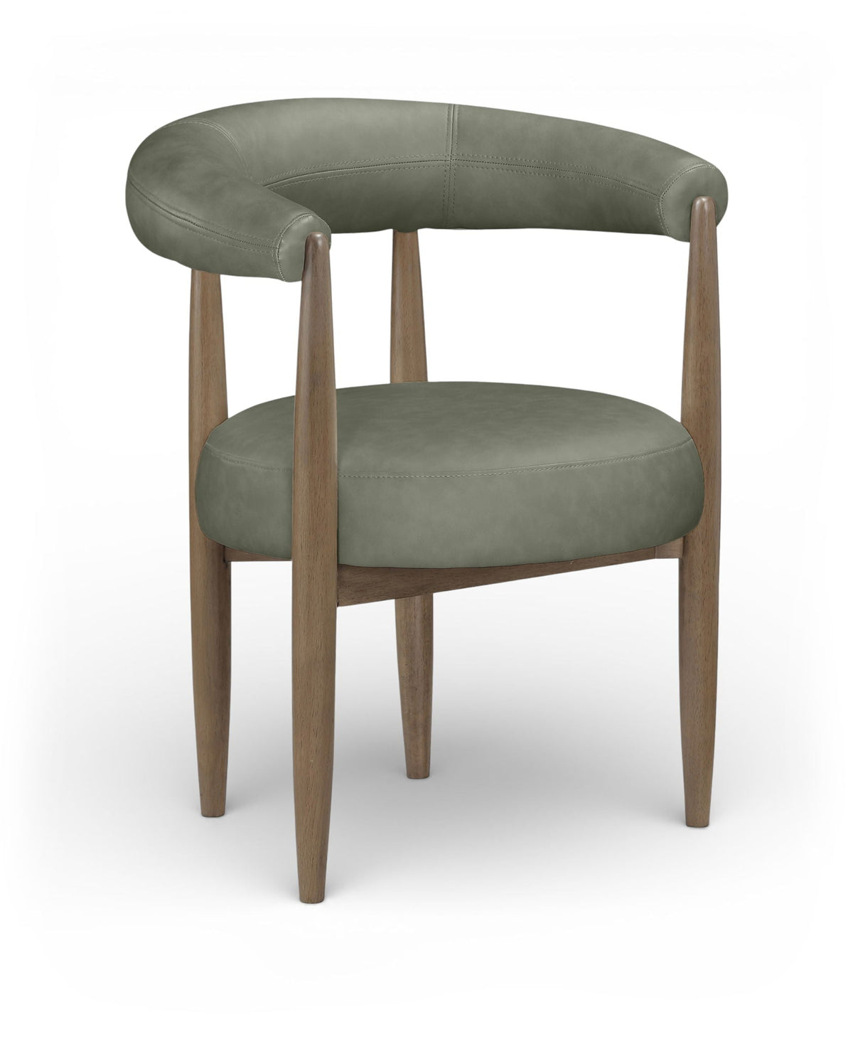 Sable - Vegan Leather Upholstered Dining Chair (Set of 2) - Brown Base