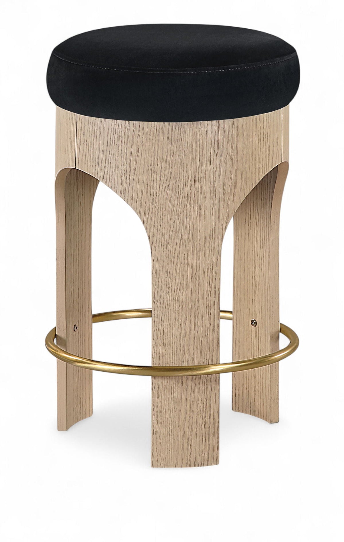 Bocceli - Counter Stool - Natural Base