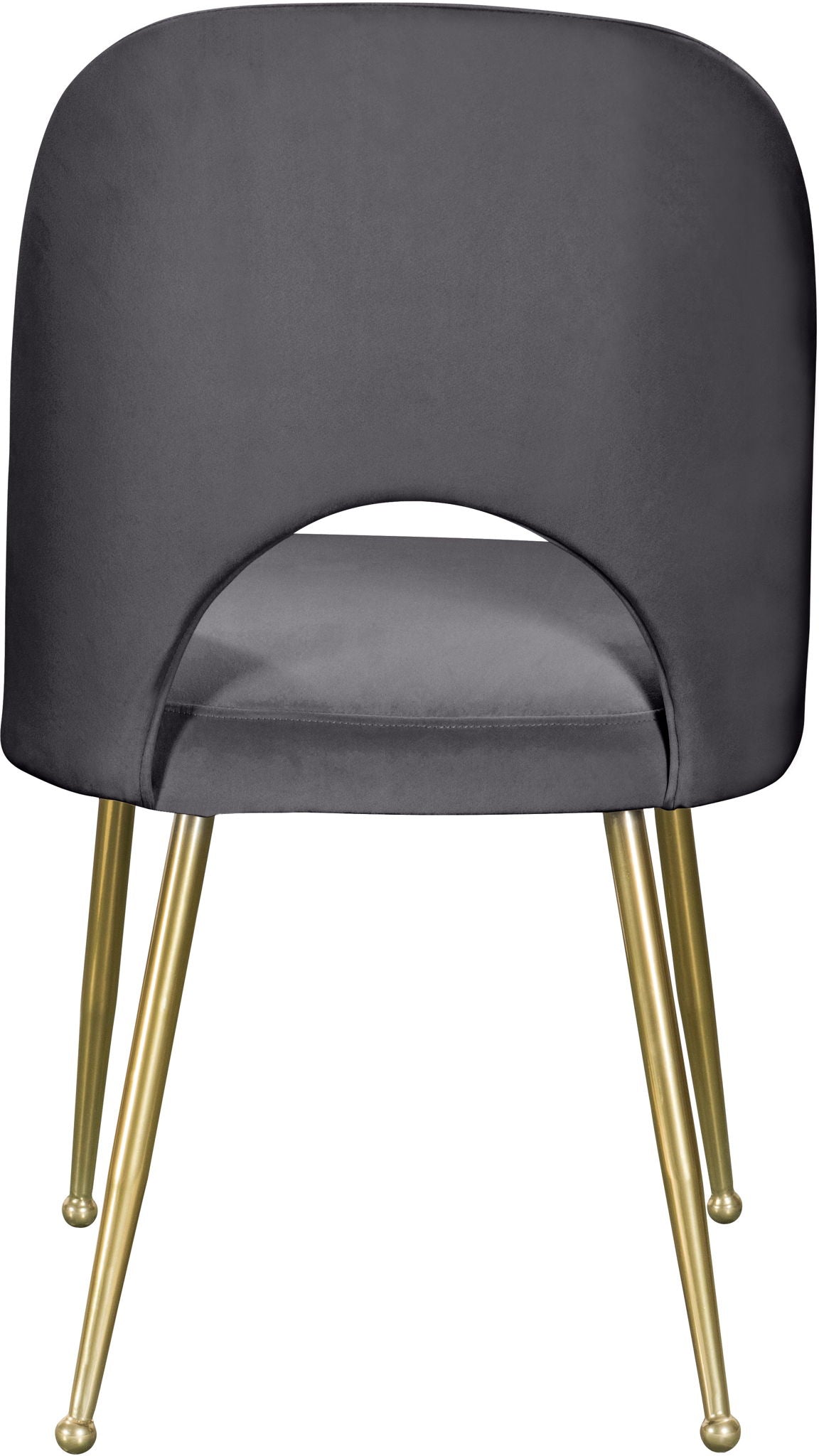 Logan - Dining Chair (Set of 2) - Gold Legs