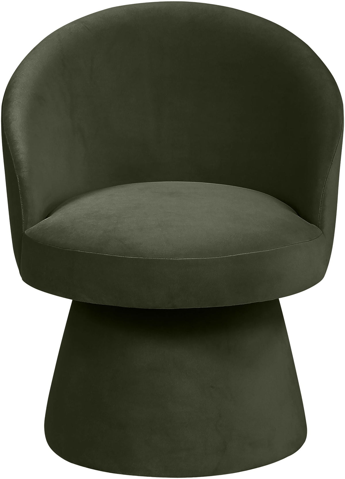 Selene - Upholstered Swivel Dining Chair