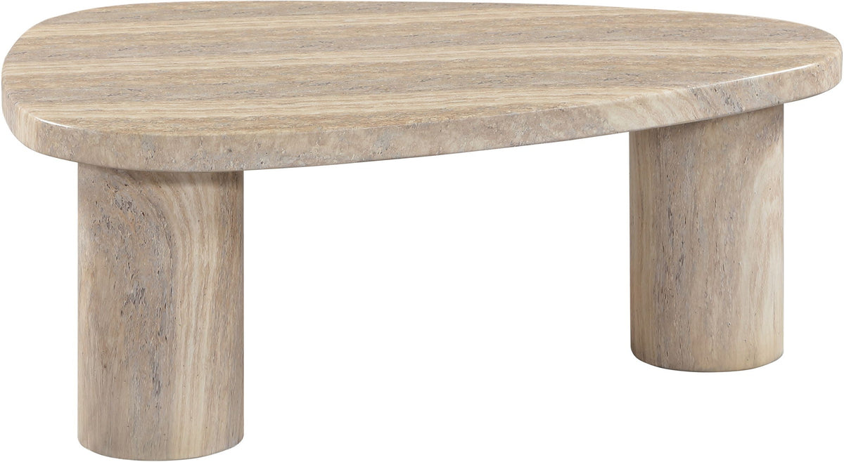 Teramo - Traverine Concrete Indoor/Outdoor Coffee Table