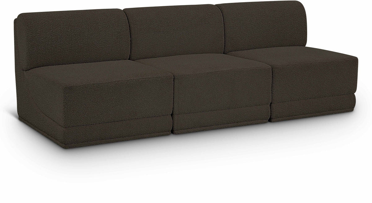 Ollie - 3 Seat Armless Modular Sofa
