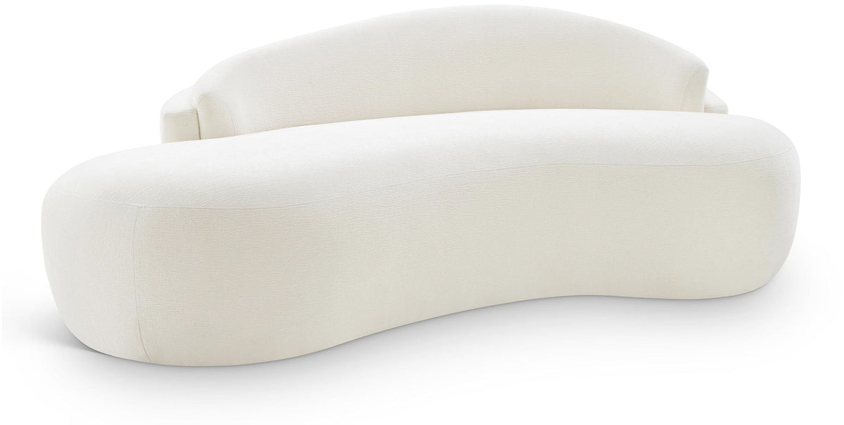 Caspian - Chenille Fabric Upholstered Loveseat
