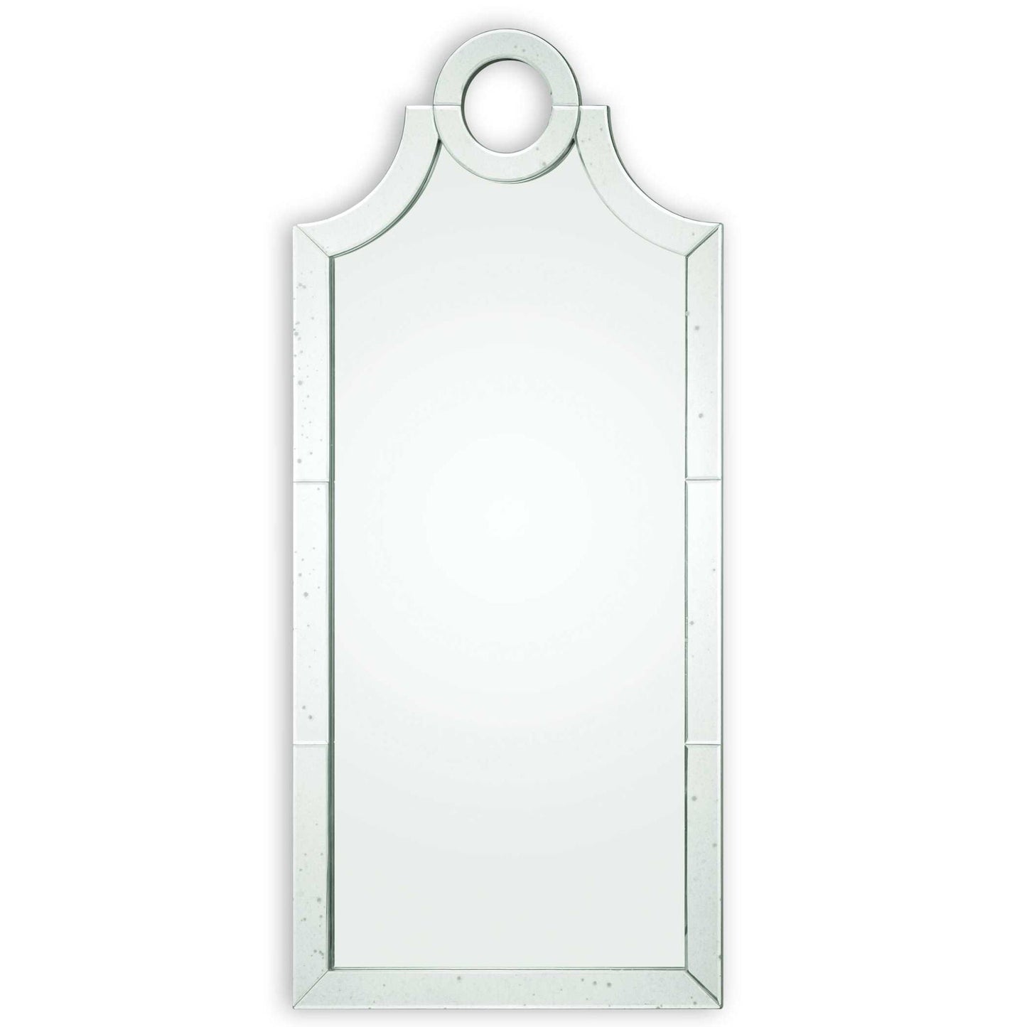 Acacius - Arched Mirror - Pearl Silver