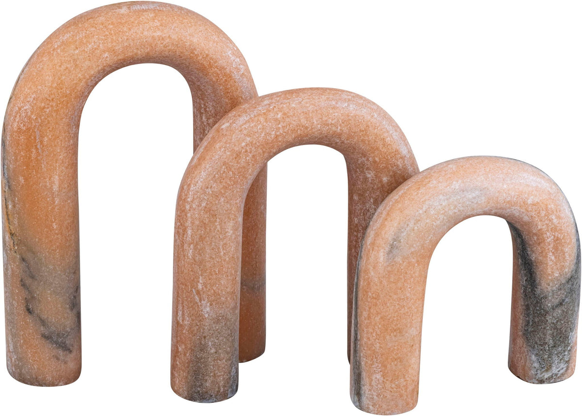 Arco - 3 Piece Marble Decorative Object