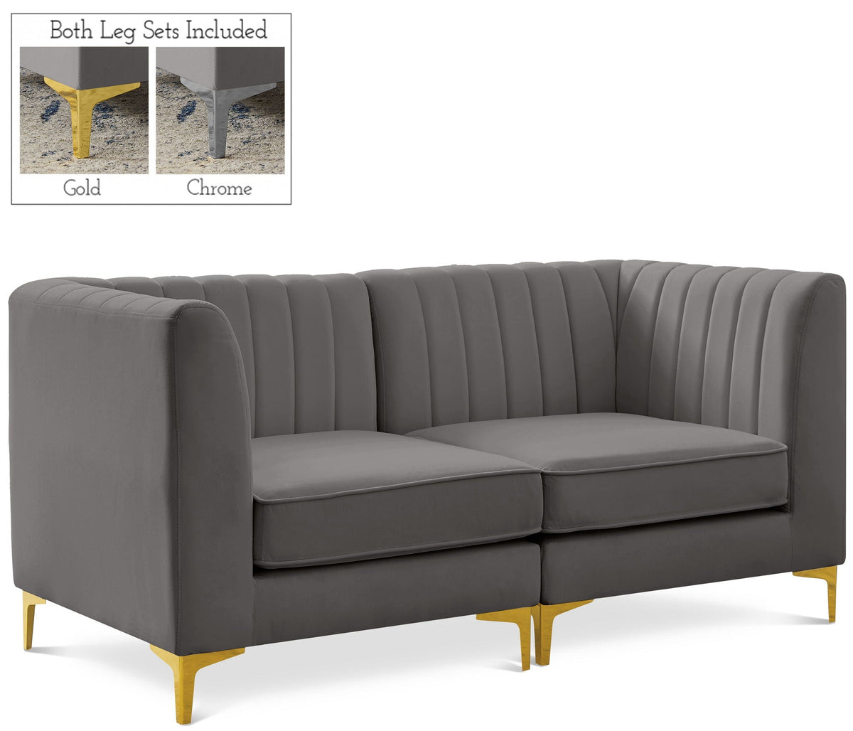 Alina - 2 Piece Modular Sectional