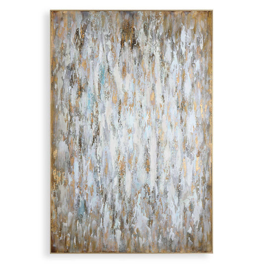 Bright Morning - Abstract Art - Blue
